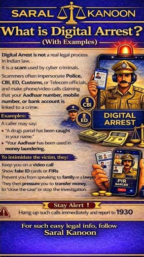 डिजिटल अरेस्ट क्या है ? इससे कैसे बचें?Digital arrest. Cyber security.#DigitalArrest