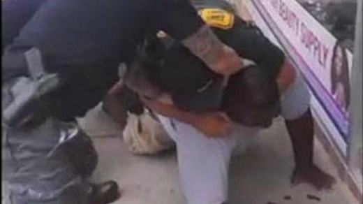 'I can't breathe': Eric Garner put in chokehold by NYPD officer – video