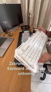 Zebronics Wireless Keyboard and Mouse #keyboard #wirelesskeyboard #wireless #wirelessmouse