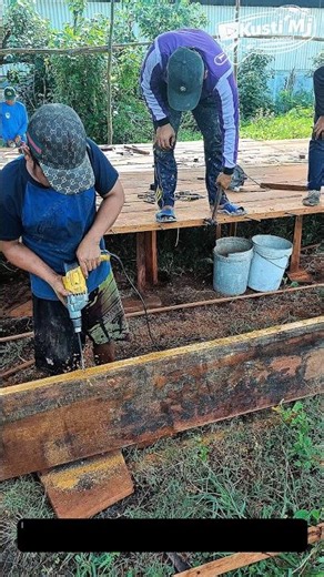 Hybrid Carpentry Workflow | Manual Fastening and Precision Drilling.