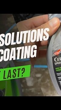 WATCH BEFORE YOU BUY! Turtle wax ceramic Spray Coating Review Series