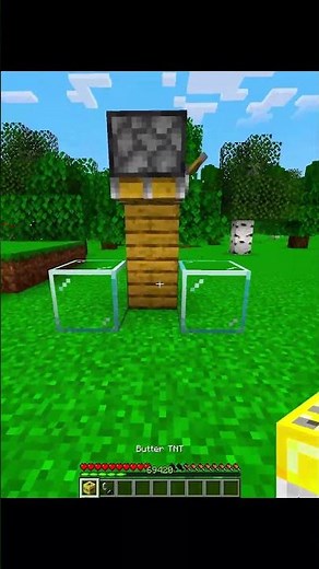 Minecraft Butter TNT Mod Tricks 😎 #zoongamerz #minecraft #viral