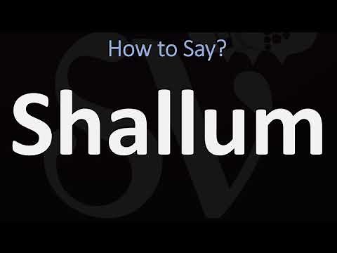 How to Pronounce Shallum? (CORRECTLY)