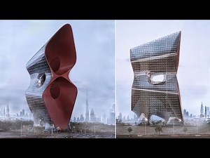 Dubai 2030 without Sandstorms and Dust; Kalbod Studio unveils Sandstorm Absorbent Skyscrapers