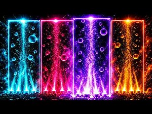 Satisfying Water Bubble Wall 🫧 4K OLED Screensaver | Ambient TV Background