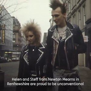 💘 Punks in love 🤘 Here's how this couple were celebrating Valentine's in 1986 | STV