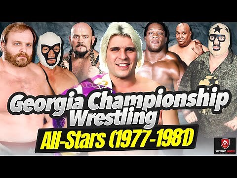 Georgia Championship Wrestling All Stars 1977 to 1982 #prowrestling #prowrestlinghistory #nwa #70s