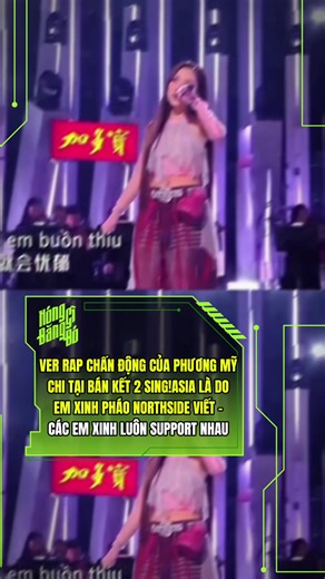 Pháo Northside viết ver rap cho Phương Mỹ Chi tại bán kết 2 SingAsia #DREAMeRMedia #HongGiDangDo #gionghatmoichaua #phuongmychisingasia #chungketsingasia #phuongmychi #singasia #phaonorthside