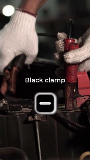 How to Use Jump-Start Cables for Beginners (The Correct Order) #shorts