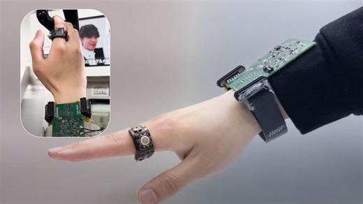 Wireless wearable mouse ‘picoRing’ runs one month on single charge