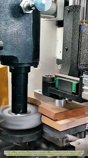 Precision in Motion – CNC Milling Machine at Work
