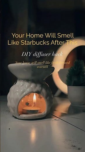 Your House Will Smell Like a Cafe After This | DIY diffuser hack for home|