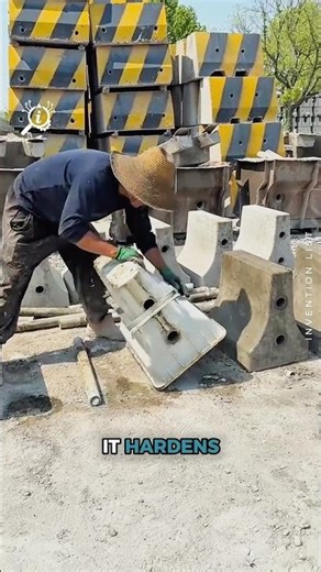 How To Build An Instant Concrete Wall! 🧱 #shorts