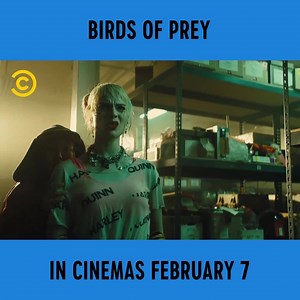 We can't *wait* to see Harley Quinn free of the Joker ♦️🃏 Birds of Prey (And the Fantabulous Emancipation of One Harley Quinn) stars Margot Robbie, Mary Elizabeth Winstead, Ewan McGregor, Ali Wong and Jurnee Smollett | Comedy Central UK