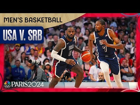 Team USA men's basketball starts Olympic run with HUGE win over Serbia | Paris Olympics