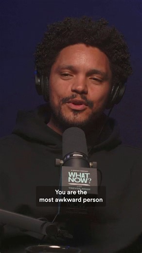 1.1M views · 65K reactions | Turns out my awkward friend knows he's being awkward and it’s now honestly making me feel a bit awkward. I promise the rest of this week’s episode isn't though.  Watch the full episode here: spotify.link/trevornoah !  #WhatNow | Trevor Noah | Facebook