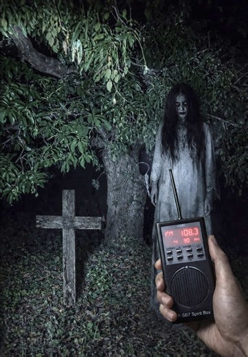 MUJER fantasma y SPIRITBOX en lugar de desvivieron