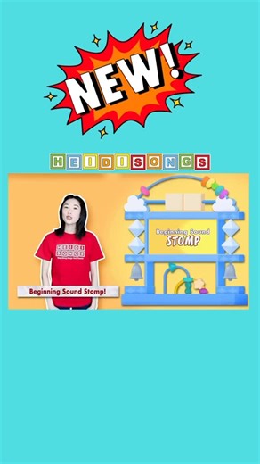 🥳 Have you heard the news?! A brand-new drop from Heidi is here—and it’s fully aligned with Michael Heggerty’s renowned phonemic awareness program 📚. Meet your new favorite Beginning, Middle, End sound songs 🎶✨. With fun motions like “punch the ending sound” 👊 and “rollercoaster the middle sound” 🎢, your students will be engaged, moving, and remembering! Perfect for Heggerty lessons—or any phonemic awareness practice. 🙌 #Heggerty #HeidiSongs #PhonemicAwareness #EarlyLiteracy #BeginningMidd