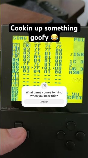 LSDJ - Trying out some new sounds using tables on my Gameboy