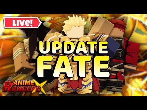 [ 🔴LIVE ] JOGANDO O UPDATE DE FATE! | ANIME RANGERS X