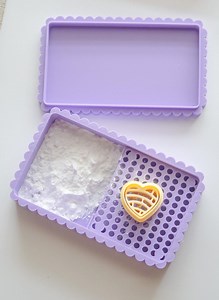 3D Printed Cornstarch Duster Tray: Clay Tool Organizer - Etsy