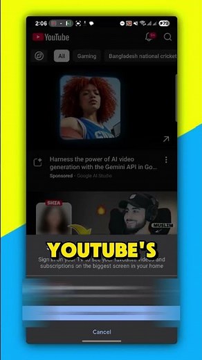 How To Scan Your YouTube QR Code On Your Smart TV