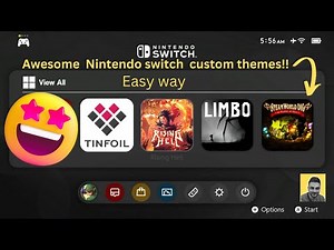 How to install custom theme in Nintendo Switch.easy way!