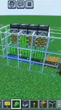 how to build a Minecraft automatic sugar cane farm
