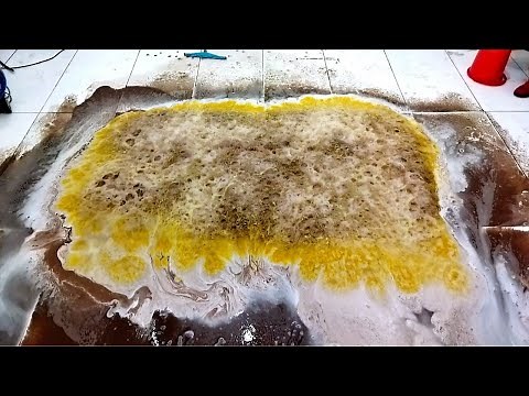 Deep cleaning with New Method ll Satisfying carpet cleaning ASMR