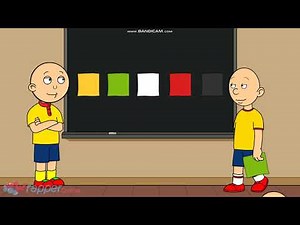 Caillou Behavior Card Day