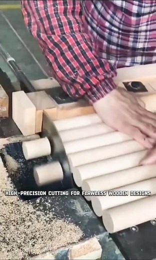 Perfect Wood Shaping Machine: Smooth and Fast Dowel Making Process
