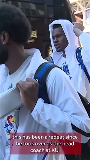 Self, Jayhawks arrive in San Diego chasing more March memories