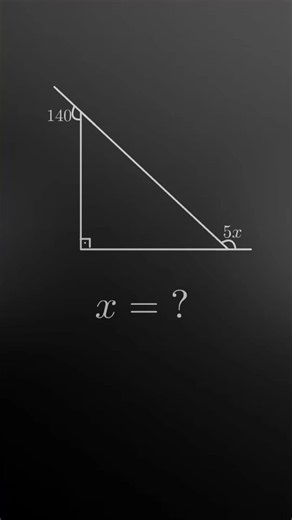 Geometry Math Puzzle: Solve the Equation Brain Teaser