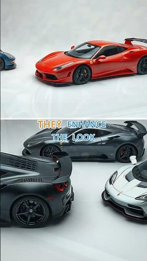 The Real Reason Sports Cars Have Spoilers! 🏎️ Downforce Explained #SportsCars #CarFacts #auto