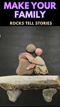 Make Your Family Out of Rocks in 5 Minutes #FamilyCraft #DIY