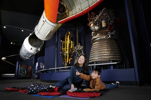 You Can Stay Overnight At London’s Science Museum And Sleep Among Space Rockets