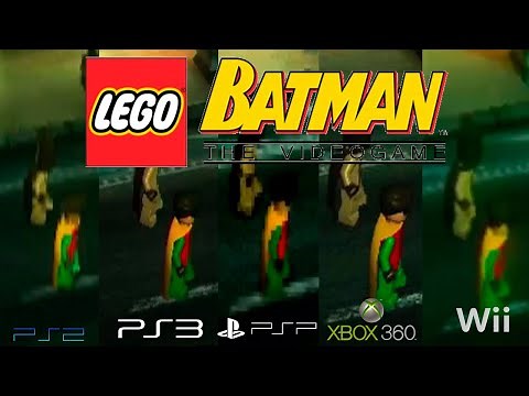 Lego Batman: The Videogame - Playstation 2 vs Playstation 3 vs PSP vs Xbox 360 vs Nintendo Wii