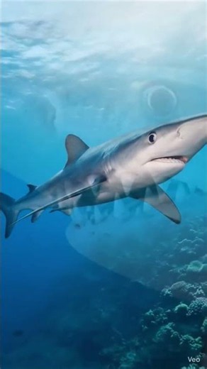 Watching a Blue Shark's dual-action bite in slow motion is absolutely hypnotic... 🤯🦈⏱️ #sharkwater