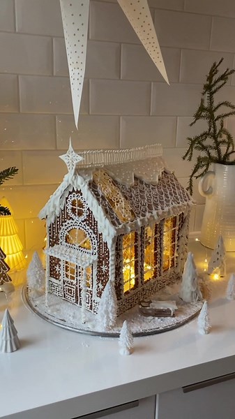 Gingerbread Church Creation Process