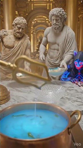 ゼウスとポセイドンが腕を奮う🐟️🍲🐠ディナー🍽️