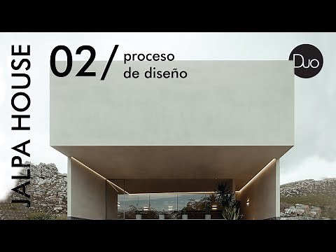 Diseñando escultural casa monolítica | JALPA HOUSE | PROGRAMA