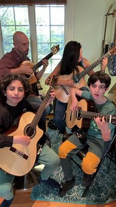 Imagine it’s 1860 and you’re hanging out with your Spanish Basque composer friend, Sebastian Iradier and he plays a new song for you he titled “La Paloma”. We ❤️this melody! #QuarantinedQuartet practice day 1130! . . . . . #lapaloma #sebastianiradier #spanishlovesongs #ballad #spanishballad #classicalguitar #spanishguitar #acousticguitar | Quarantined Quartet