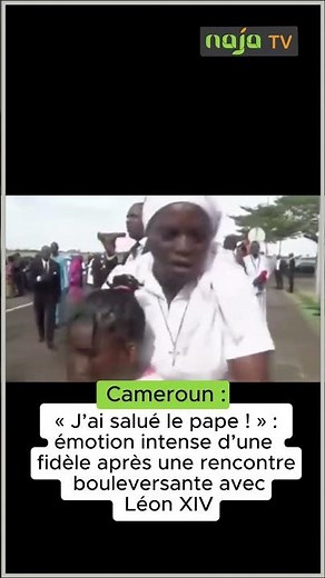 «J’ai salué le pape ! »:émotion intense d’une fidèle après une rencontre bouleversante avec Léon XIV