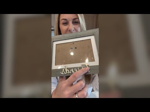 Friends Distressed Expressions Picture Frame Silver Finish Friends Word