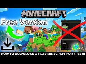 HOW TO DOWNLOAD & PLAY MINECRAFT FOR FREE