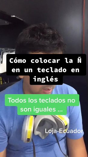 Configuración de la Ñ en Teclados y Letras | Ñ en Laptop Dell y HP