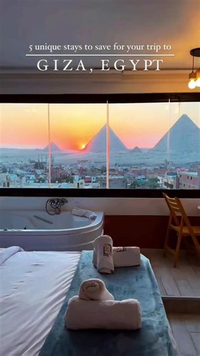 Unique Stays with Pyramid Views in Cairo, Egypt