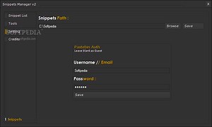 Windows Snippet Manager