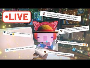 🔴YOUR IDEA → ANIME!?😮Submit Your CRAZIEST Minecraft Ideas! [3D LIVE STREAM!]