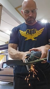 Sharpening the Honda's mower blades with my Work Sharp MK2 Sharpener... Fast and easy. Definitely lived up to the hype. . #honda #mower #lawnmower #worksharp #sharpener | Robert Wichman